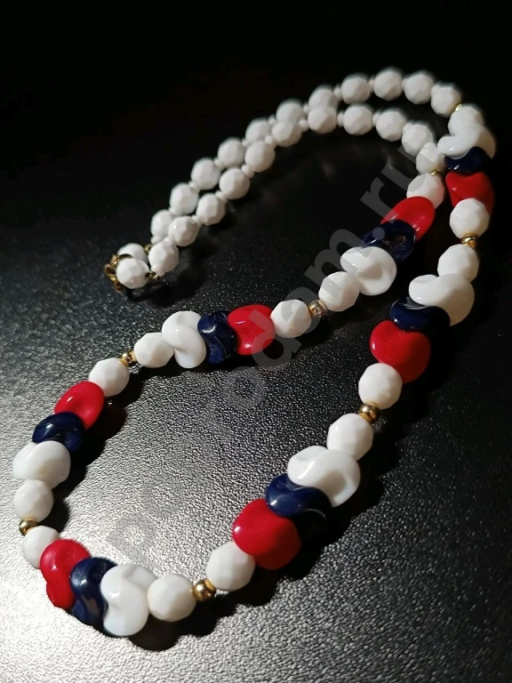 Бусы. Чехия. Jablonex. Винтаж. Стекло.