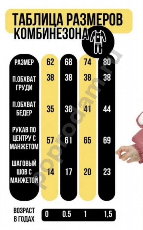 Комбинезон трансформер 62-68