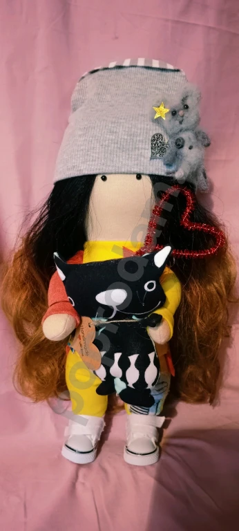 Кукла текстильная,интерьерная