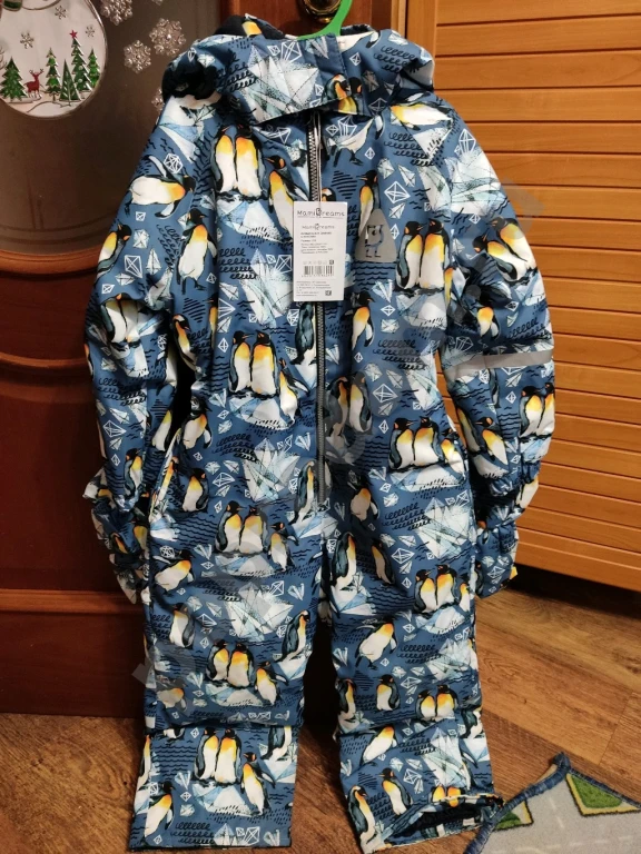 Комбинезон на мальчика,новый, зима, размер 116-122