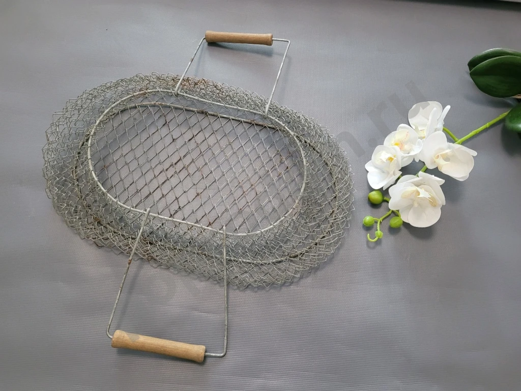 Большая сетка для яиц овощей / садок для рыбы СССР