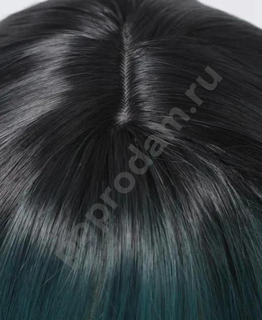 Парик темно зеленый новый