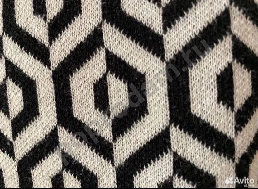 Черно-белое мини платье 46 без рукавов майка