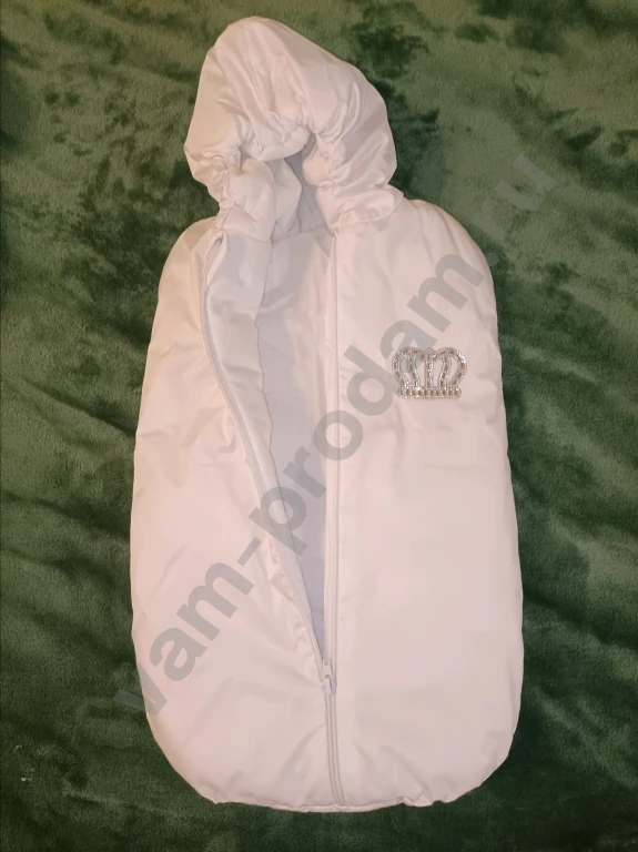 Комплект на выписку зимний для маленькой принцессы