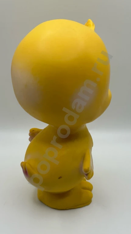 Игрушка Утенок утка резиновая винтажная