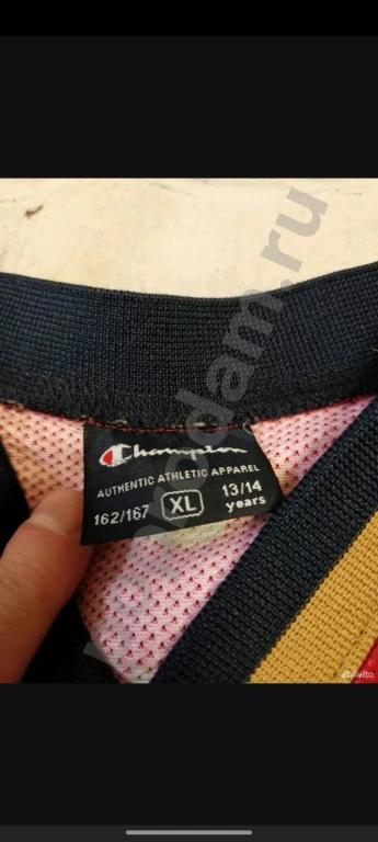 Винтажная майка Champion Cleveland оригинал