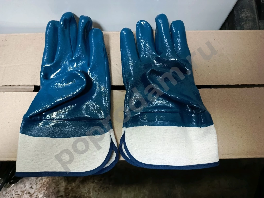 Перчатки обливные. СИЗ Нитриловые Коробка 120 пар. Доставка