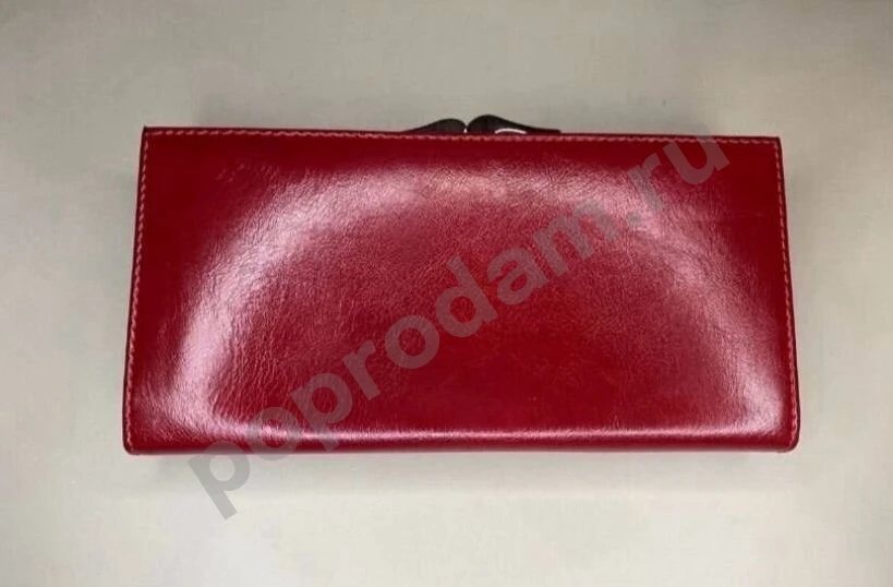 Женский кошелек бордовый красный Ivorx