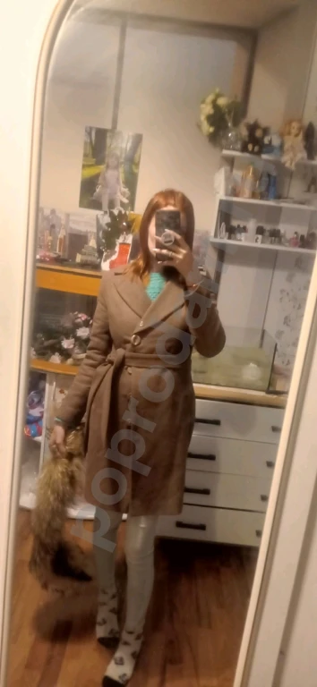 Пальто шерстяное