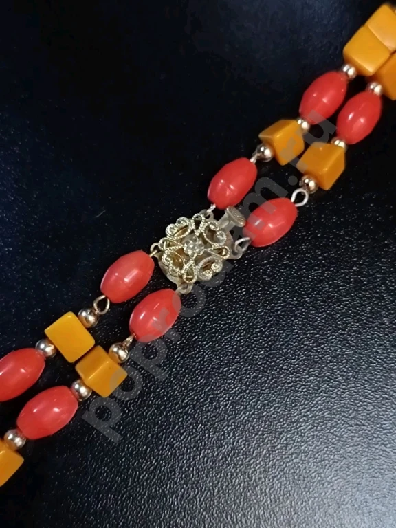 Бусы. Чехия. Jablonex. Винтаж. Стекло.