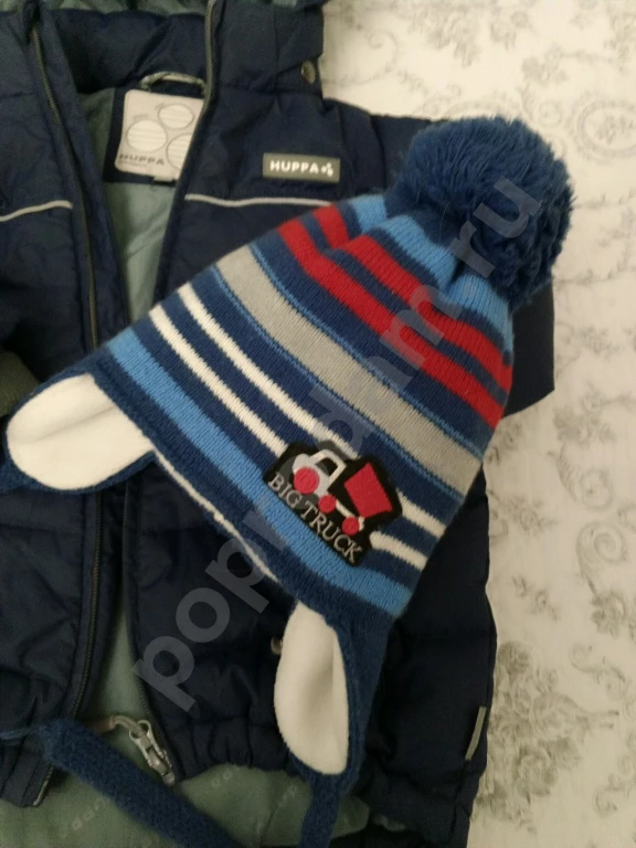 Куртка зимняя,размер 104+шапка