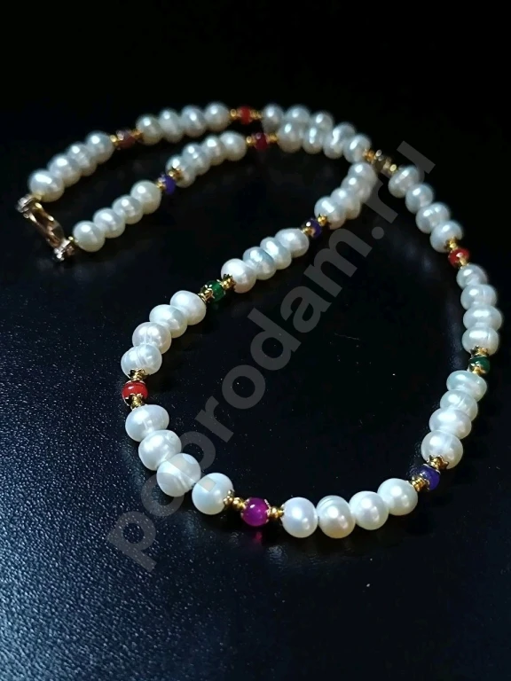 Бусы. Натуральный Жемчуг. Italia Independent.