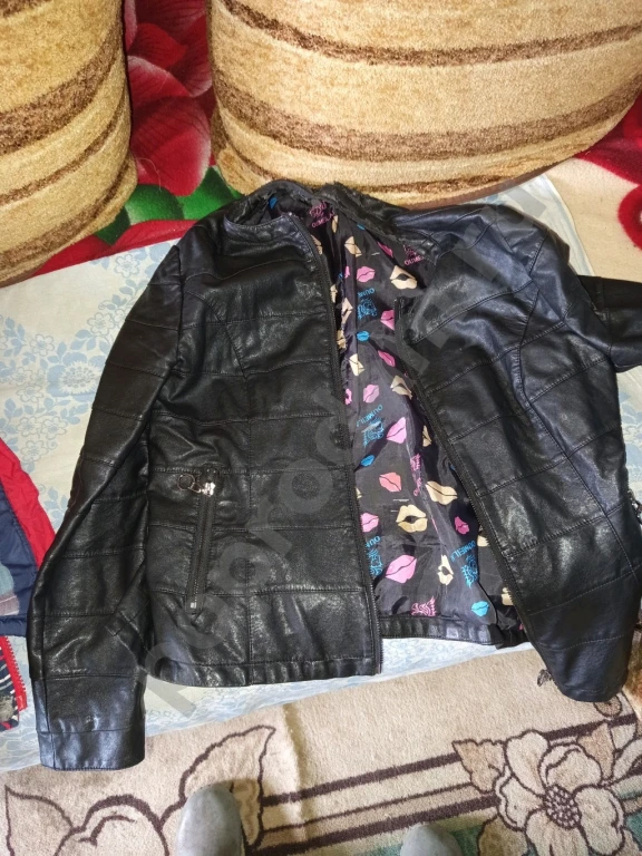 Куртка женская кожаная