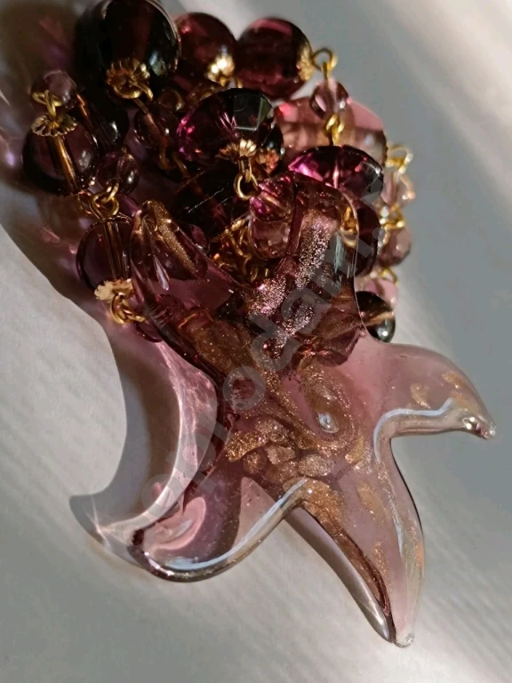 Бусы с Подвеской. Italia Independent. Стекло.