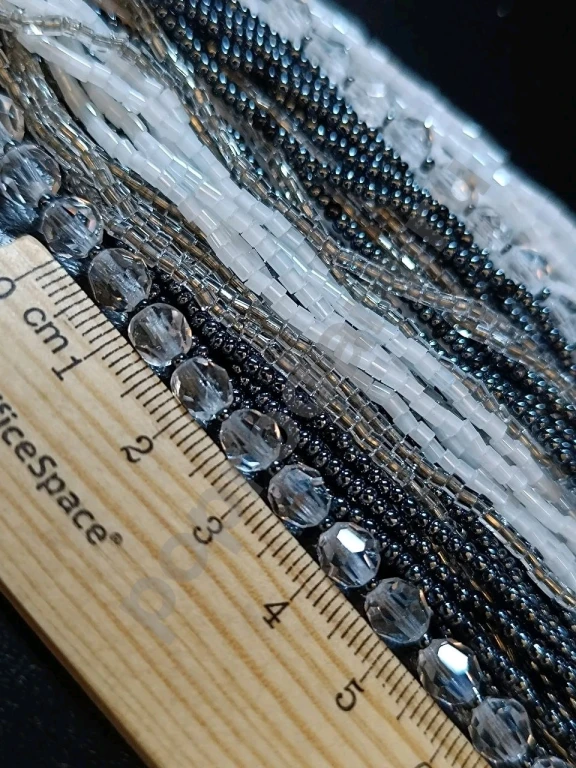 Бусы. Чехия. Jablonex. Винтаж. Стекло.