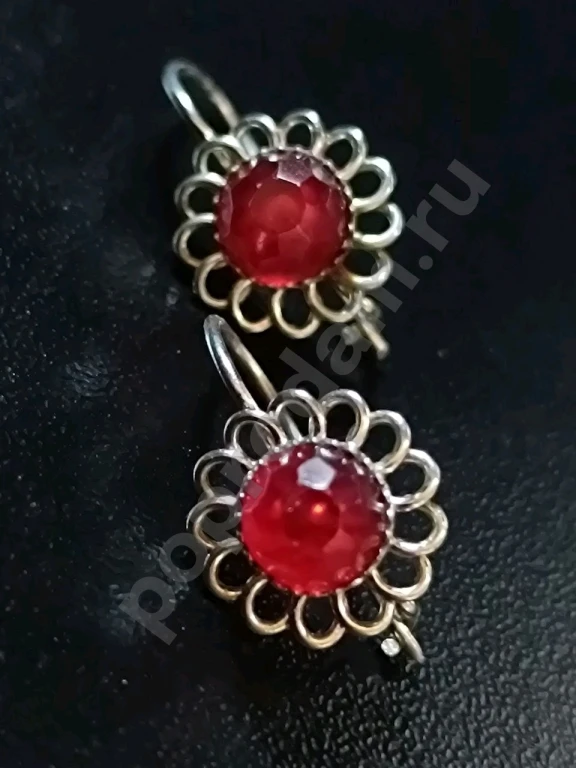 Лот. Серьги СССР. Винтаж. Цена за все!