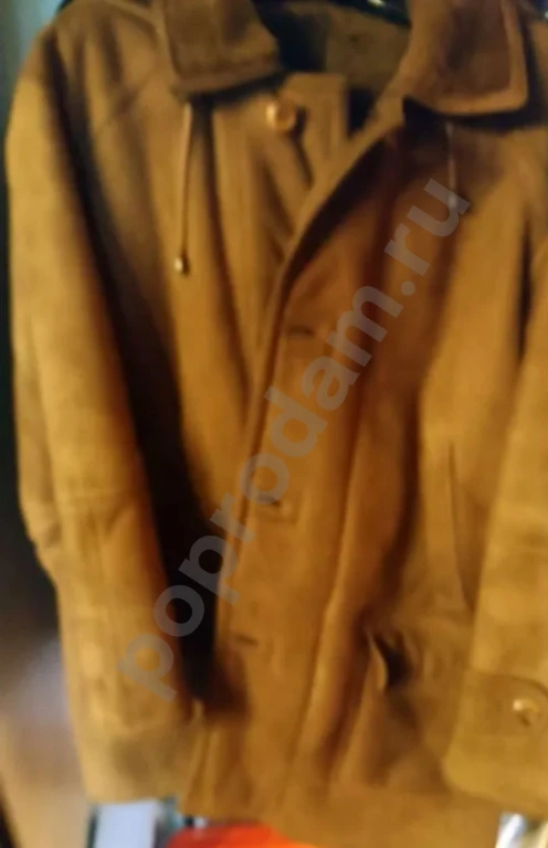 Дубленка натуральная мужская 52-54