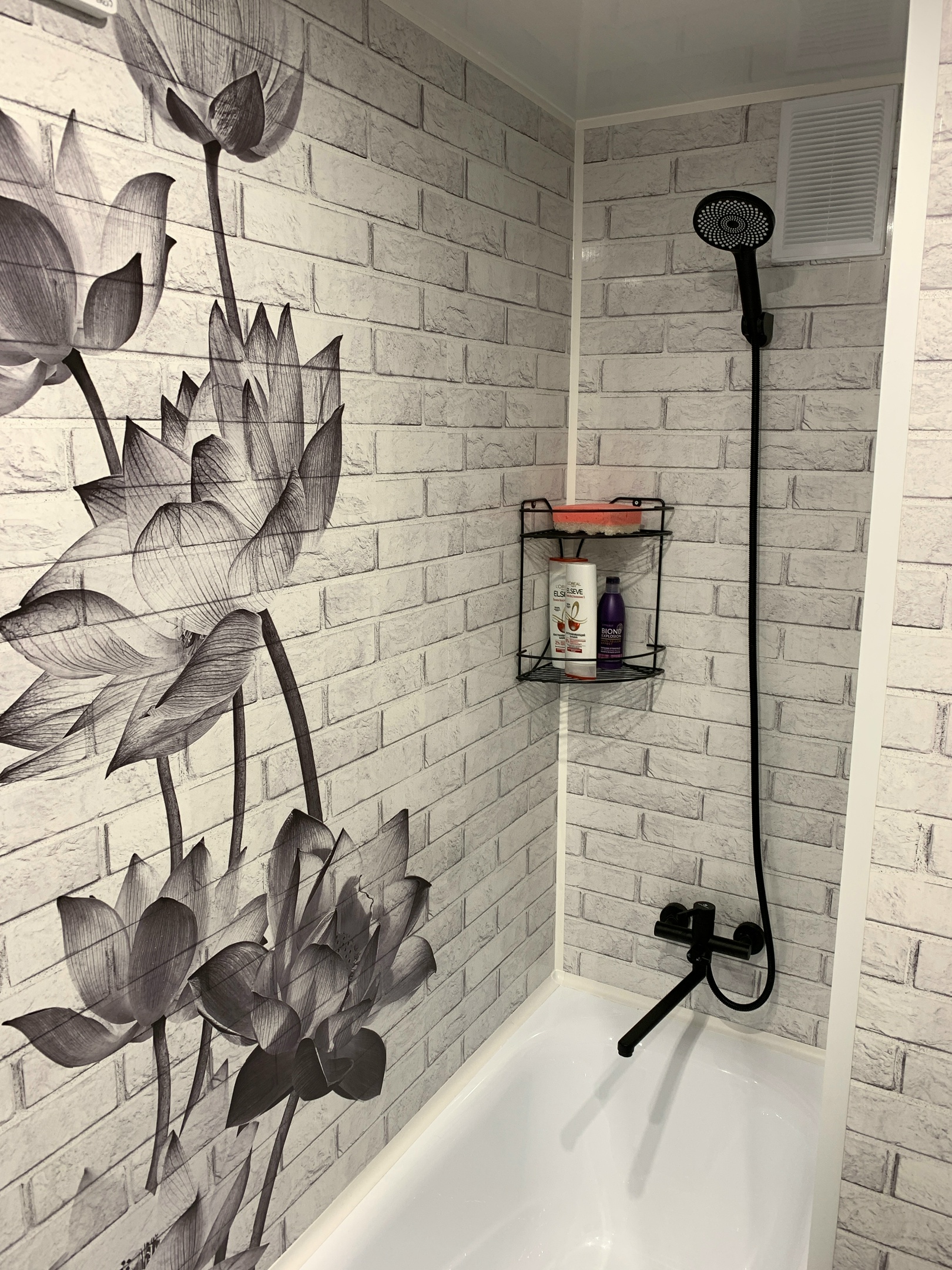 Ремонт ванных комнат, санузлов: Санузел панелями (вместе с материалом)