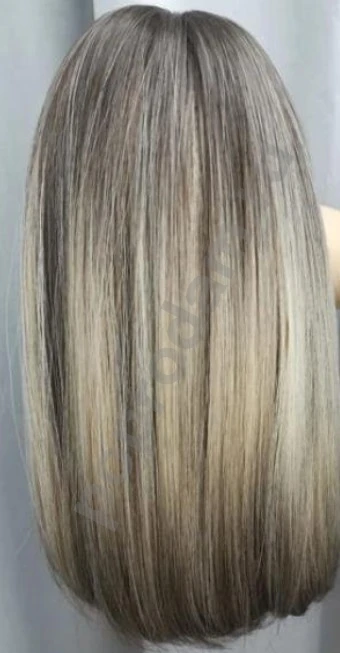 Парик блонд каре с челкой новый