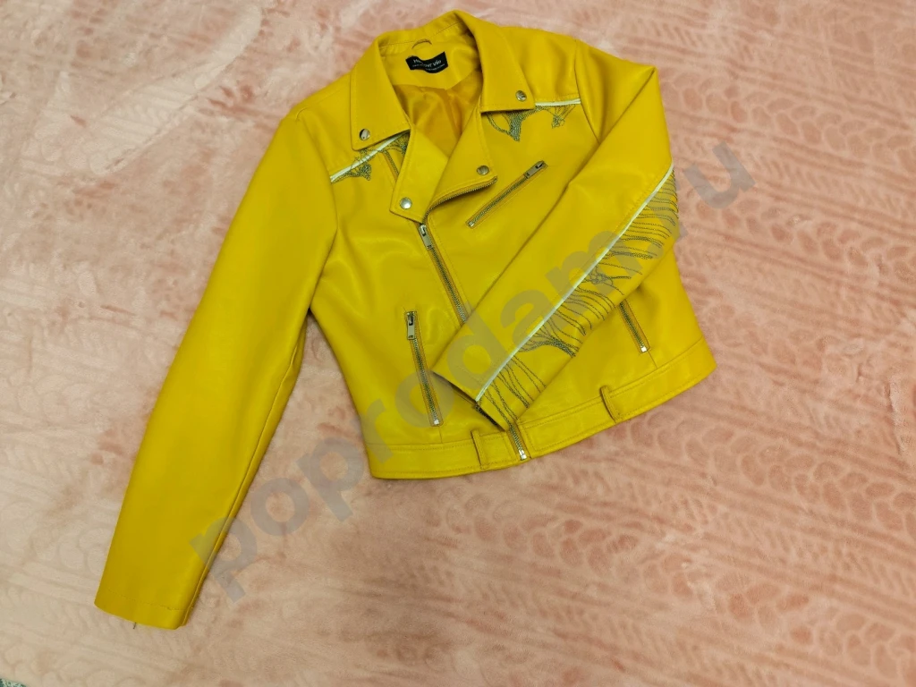 Кожаная куртка новая