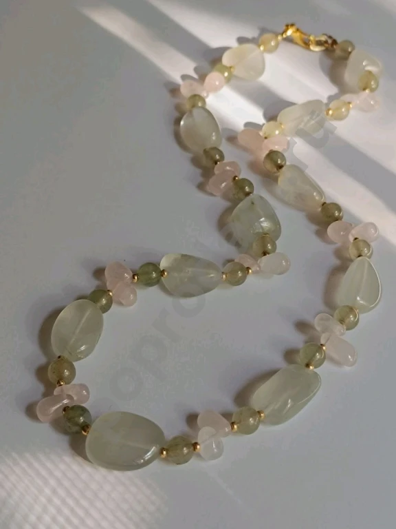 Бусы. Italia EcoMix. Натуральный камень.