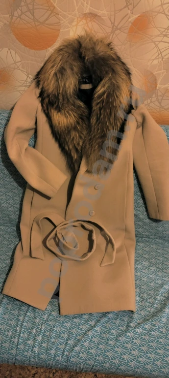 Пальто зимнее Б/У