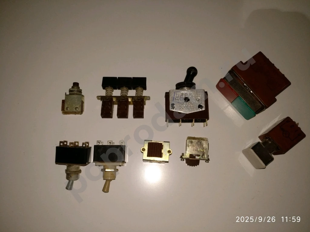 Тумблеры, микрокнопки и др.СССР