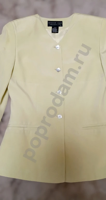 Пиджак шелк натуральный