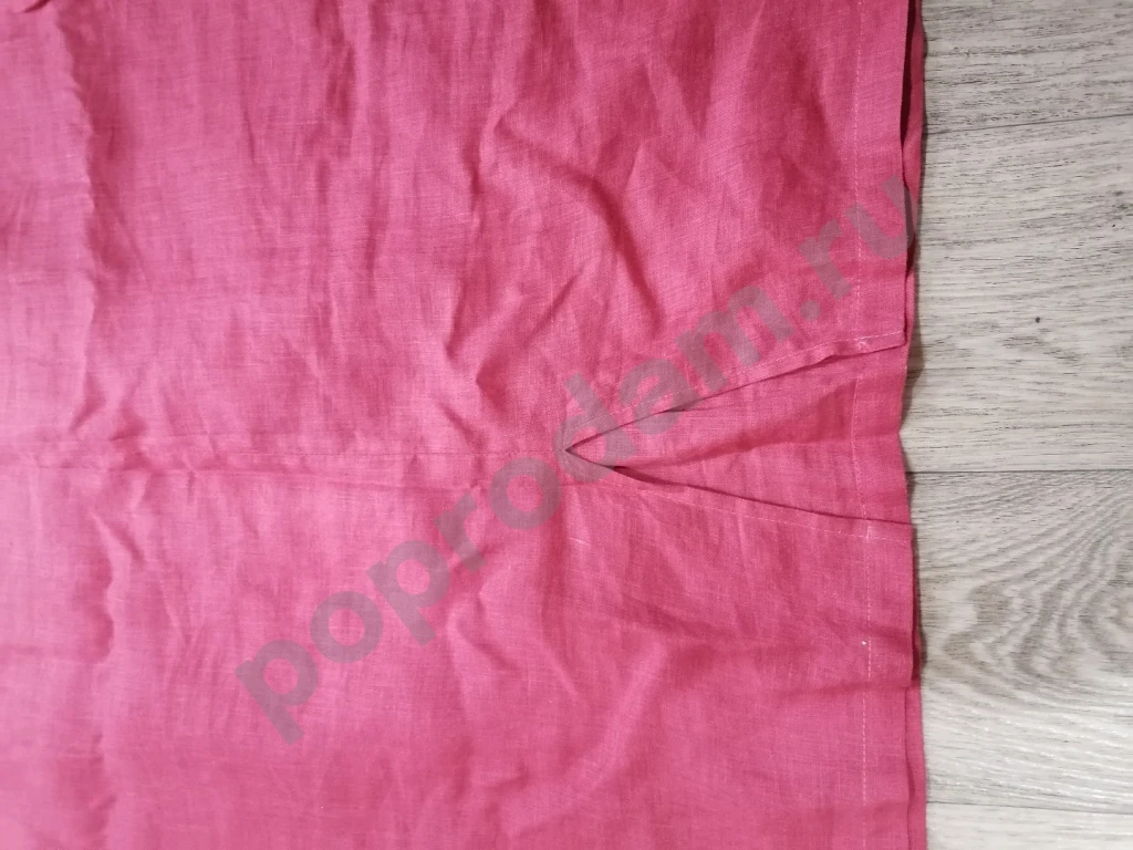 Льняное платье