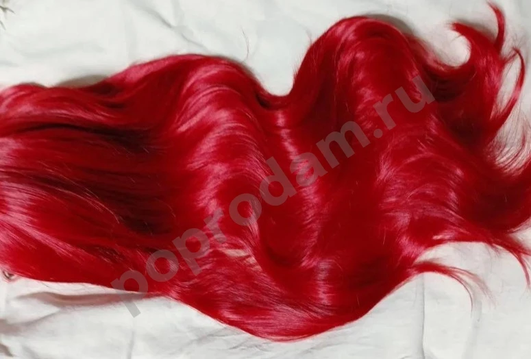 Парик красный новый