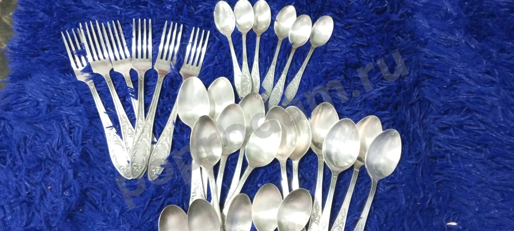 Набор мельхиоровый 29 предметов СССР