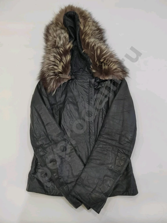 Куртка кожаная демисезонная