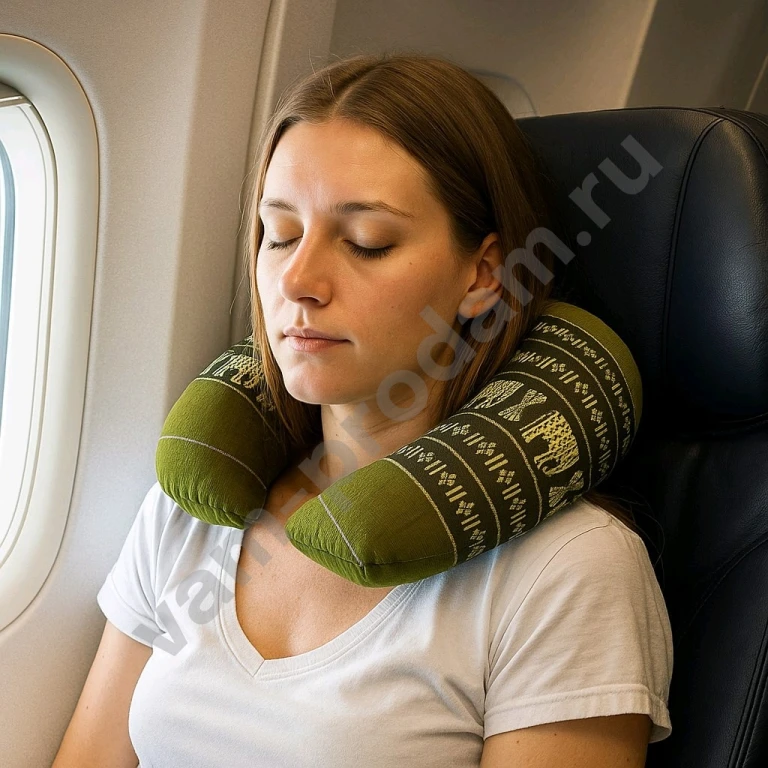 Подушка для шеи в самолетБ/у, состояние отличное.