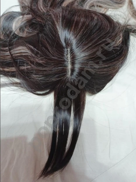 Парик длинный с челкой новый