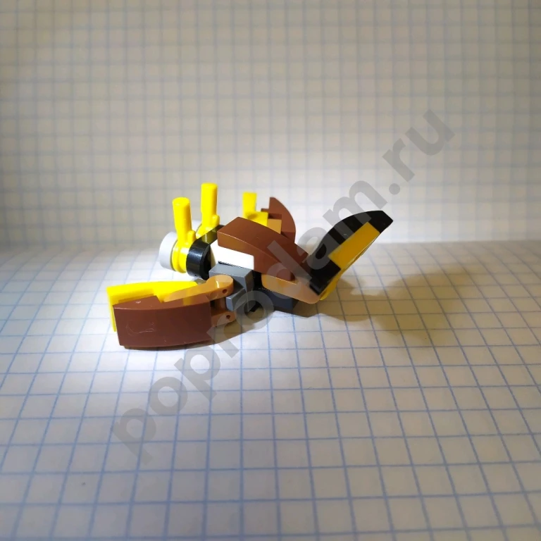 Ракушаня рак Зверятыши Магнит конструктор