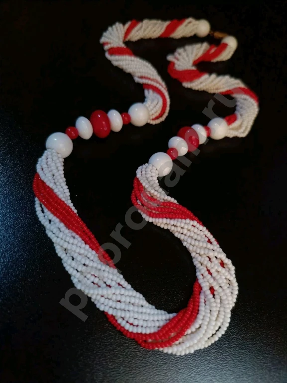 Бусы. Чехия. Jablonex. Винтаж. Стекло.