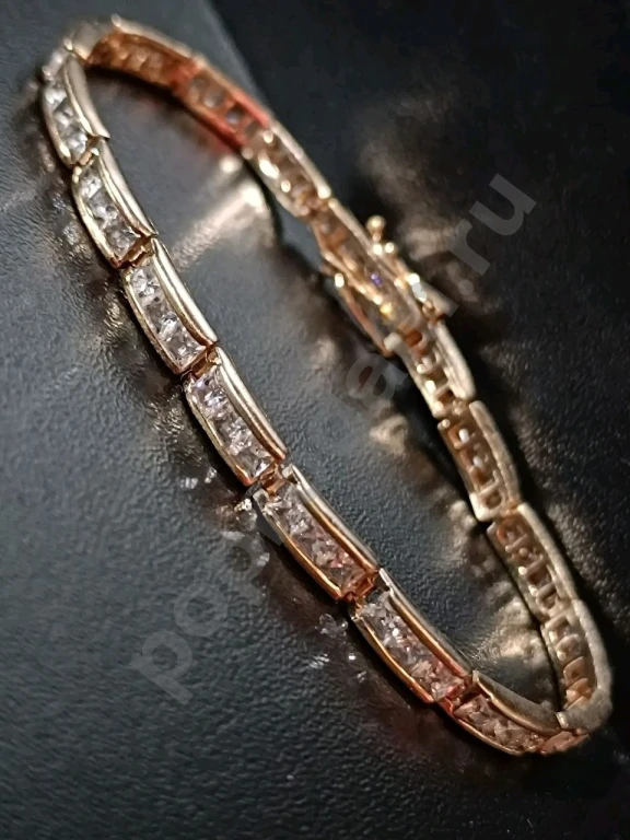 Теннисный Браслет. 14к. Золото 585 проба. 12 грамм.