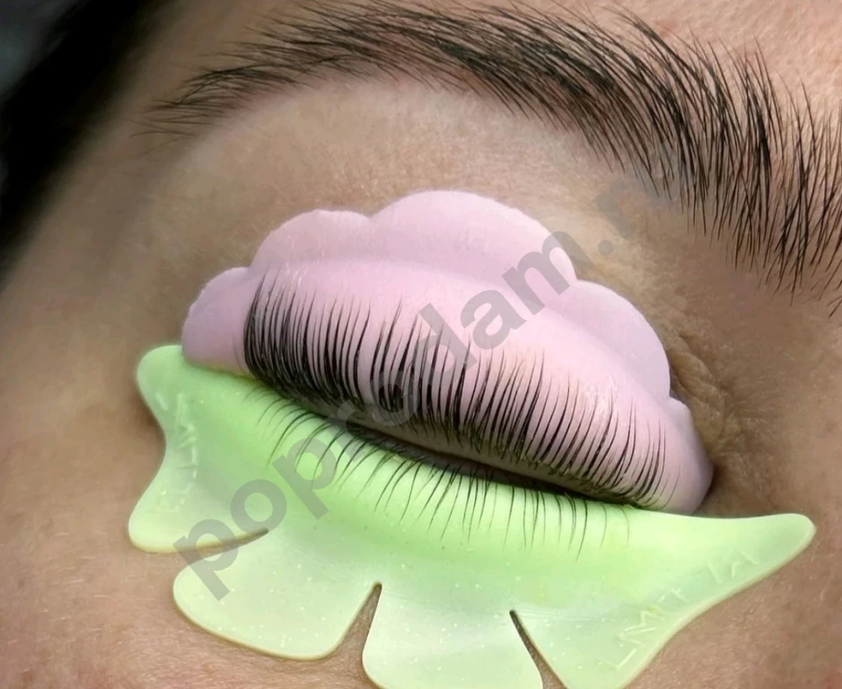 Ламинирование окрашивание ботокс ресниц бровей