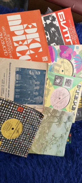 Коллекция виниловых пластинок СССР