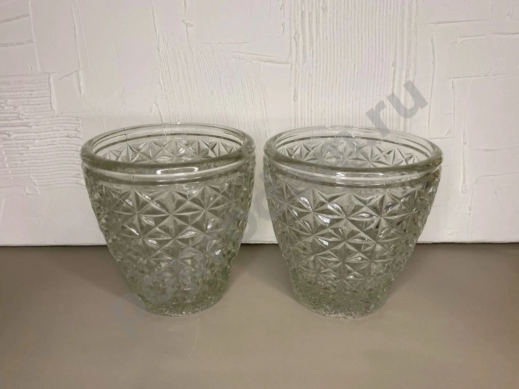 Винтажная советская конфетница стекло ваза СССР