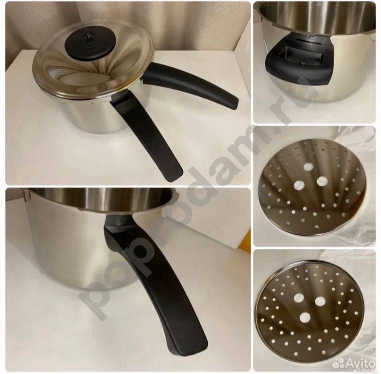 Новая скороварка для индукции 5 л 22 см Kuhn Rikon