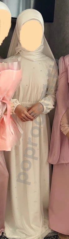 Мусульманское свадебное платье