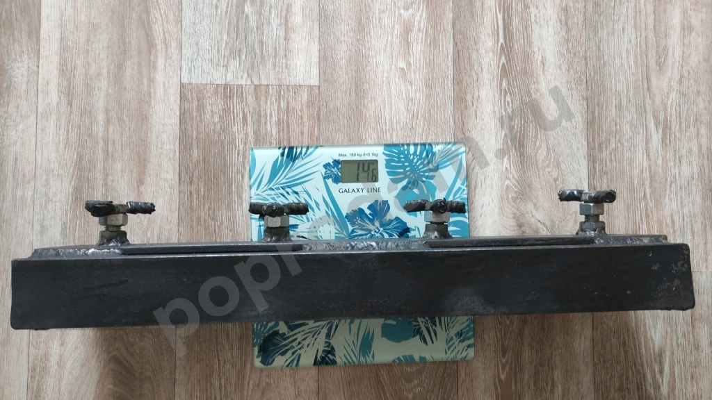 Универсальная штанга 15 кг. + ( Самоделка)