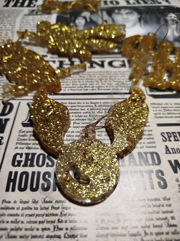 Елочные игрушки Гарри Поттер эпоксидная смола подвес в машину