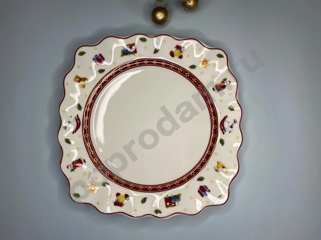 Новогодняя тарелка Lenardi