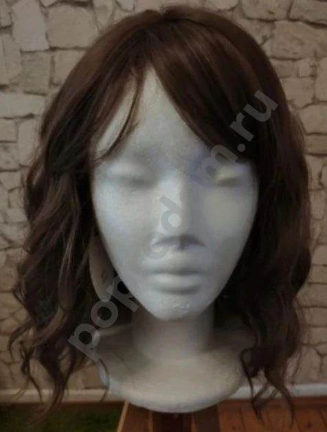 Парик коричневый новый