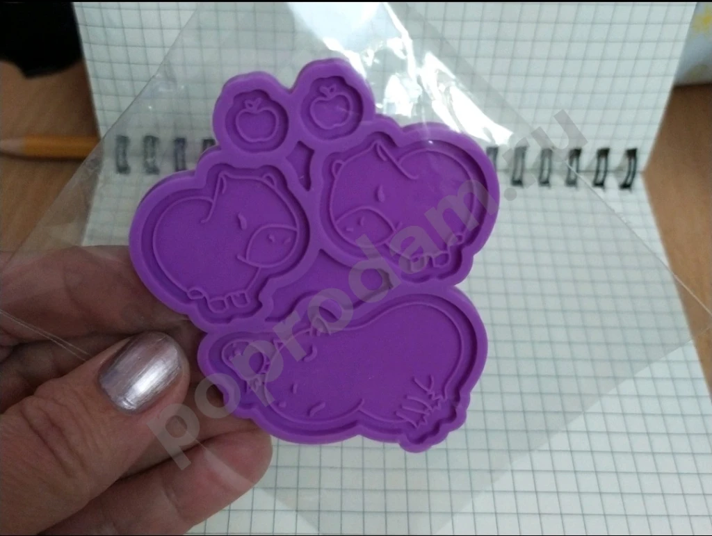 Силиконовая форма Капибара для шоколада Новая