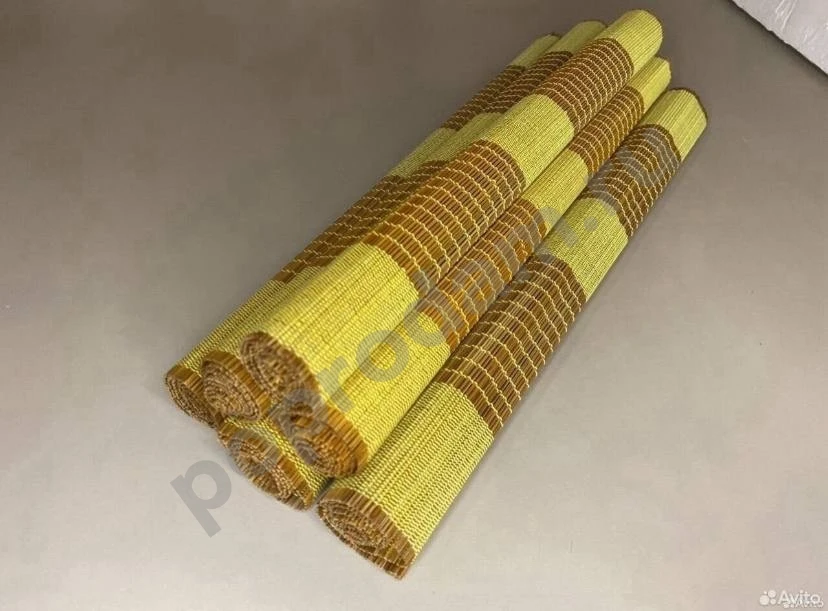 Бамбуковые салфетки желтые 6 шт 30х40