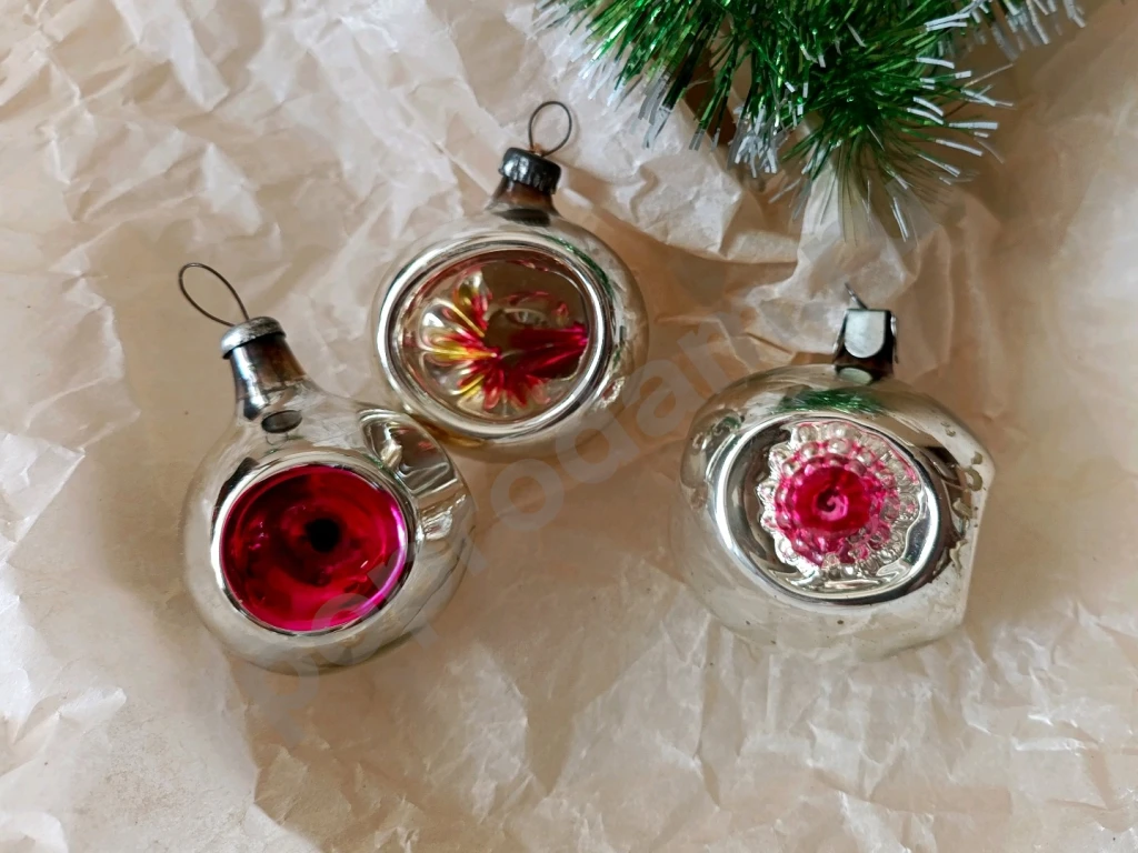 Ёлочные игрушки СССР