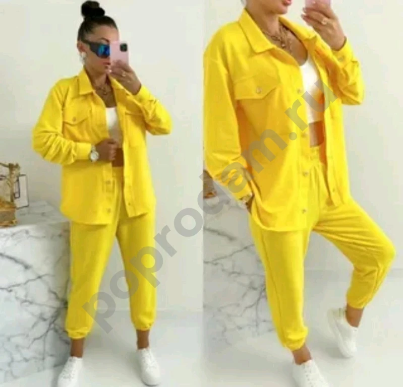 Женский брючный костюм